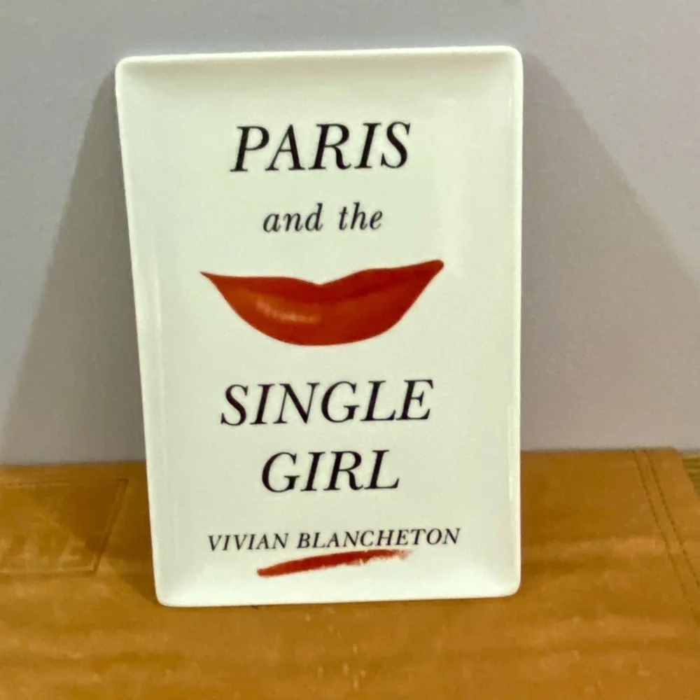 LENOX Kate Spade Tray Paris and The Single Girl‎ A Way With Words Collection